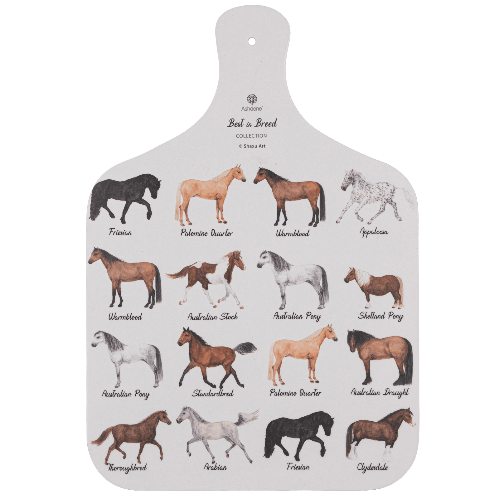 Ashdene Best In Breed Horse Serving Board Ashdene