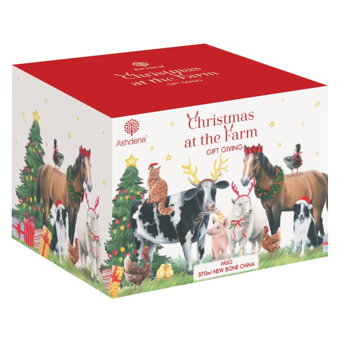 Ashdene Christmas at the Farm Gift Giving Mug Ashdene