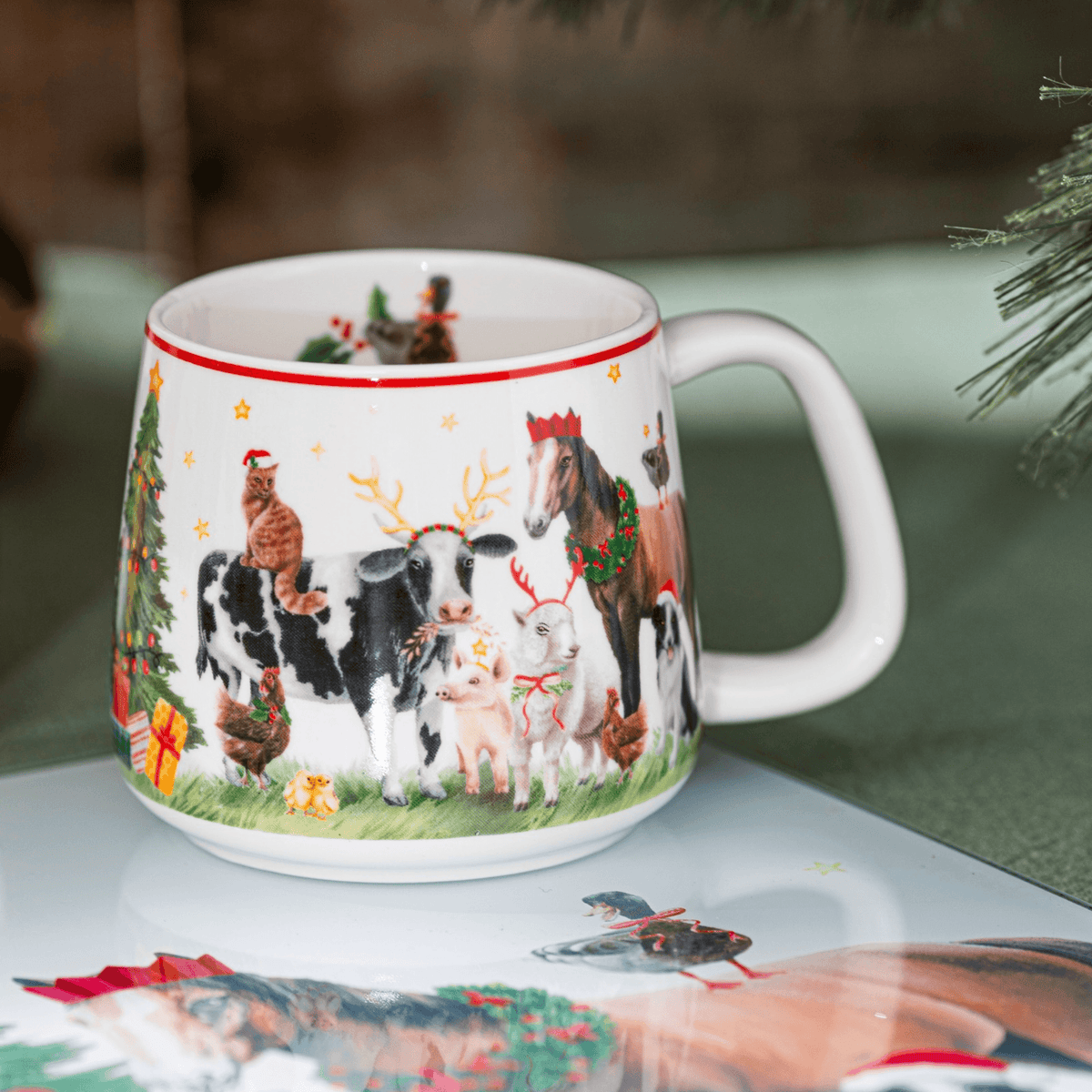 Ashdene Christmas at the Farm Gift Giving Mug Ashdene