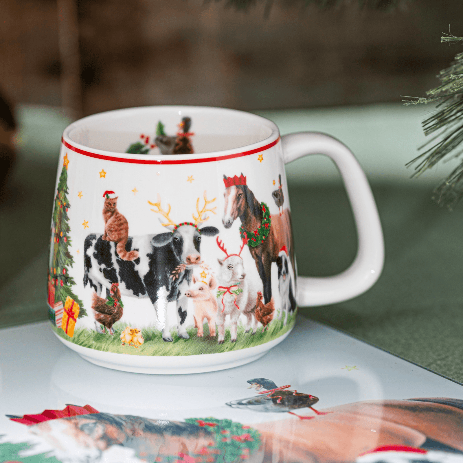 Ashdene Christmas at the Farm Gift Giving Mug Ashdene