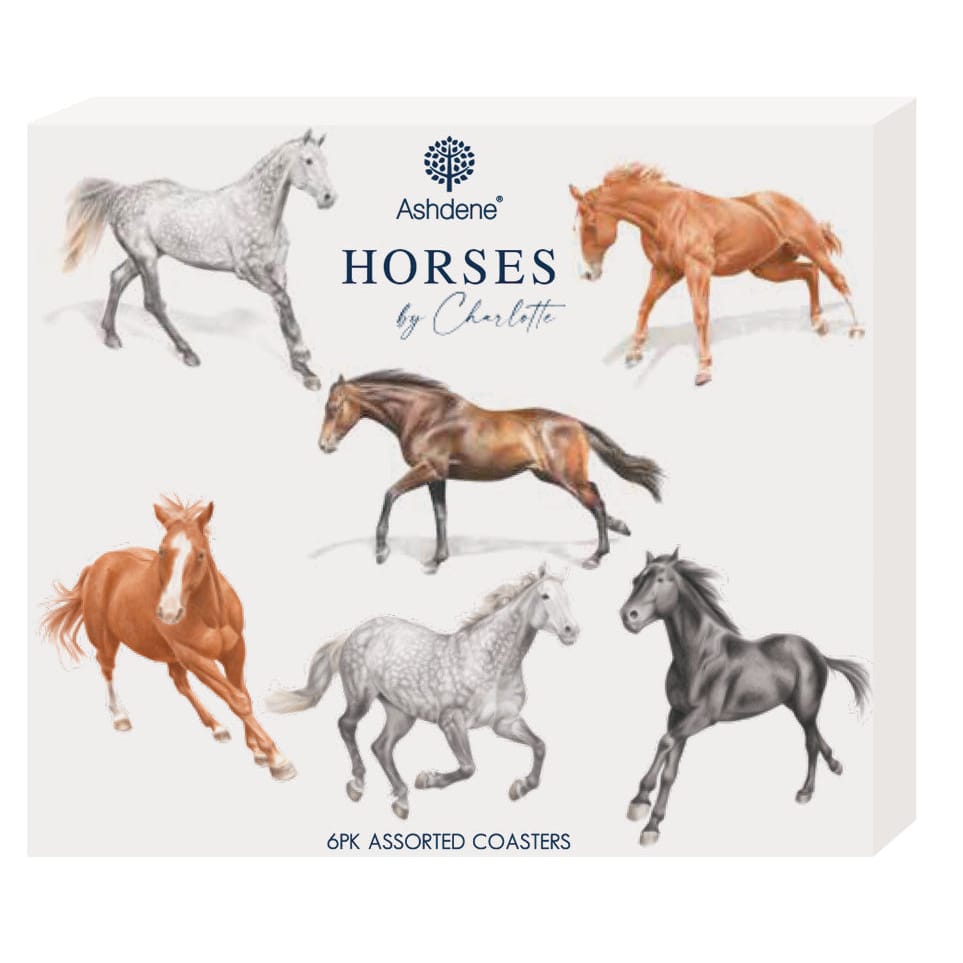Ashdene Horses By Charlotte 6pk Coaster Ashdene