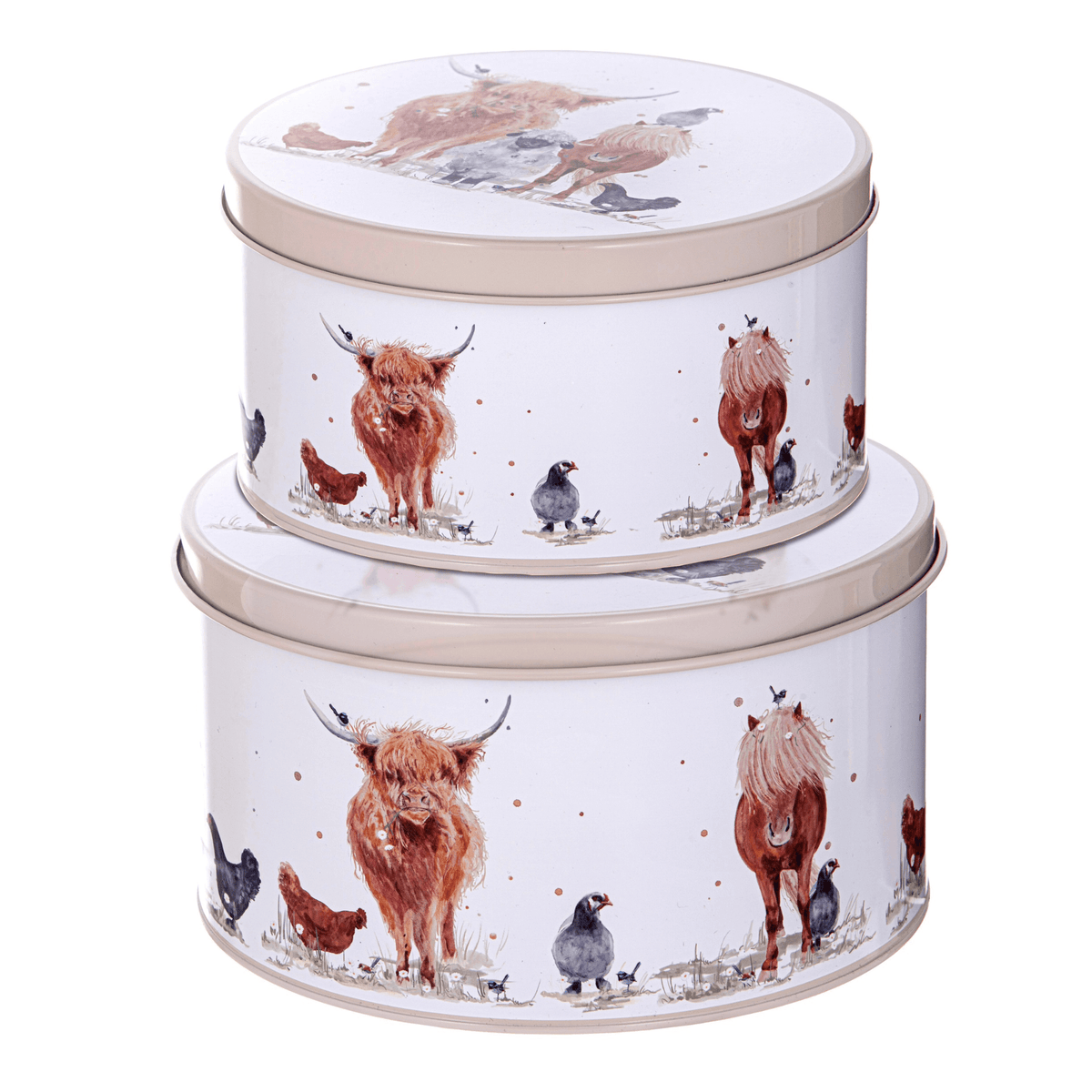 Ashdene Paddock Pals 2pk Cake Tin Ashdene