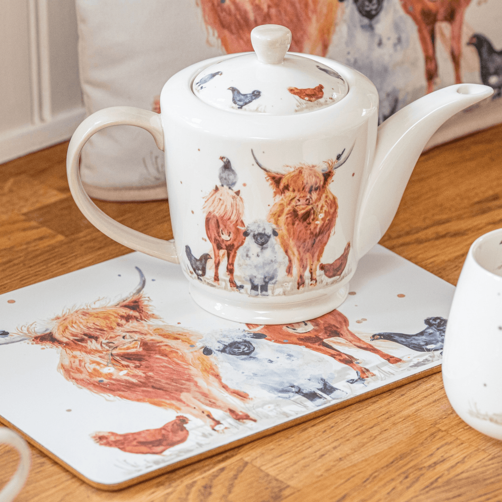 Ashdene Paddock Pals 6pk Placemats Ashdene