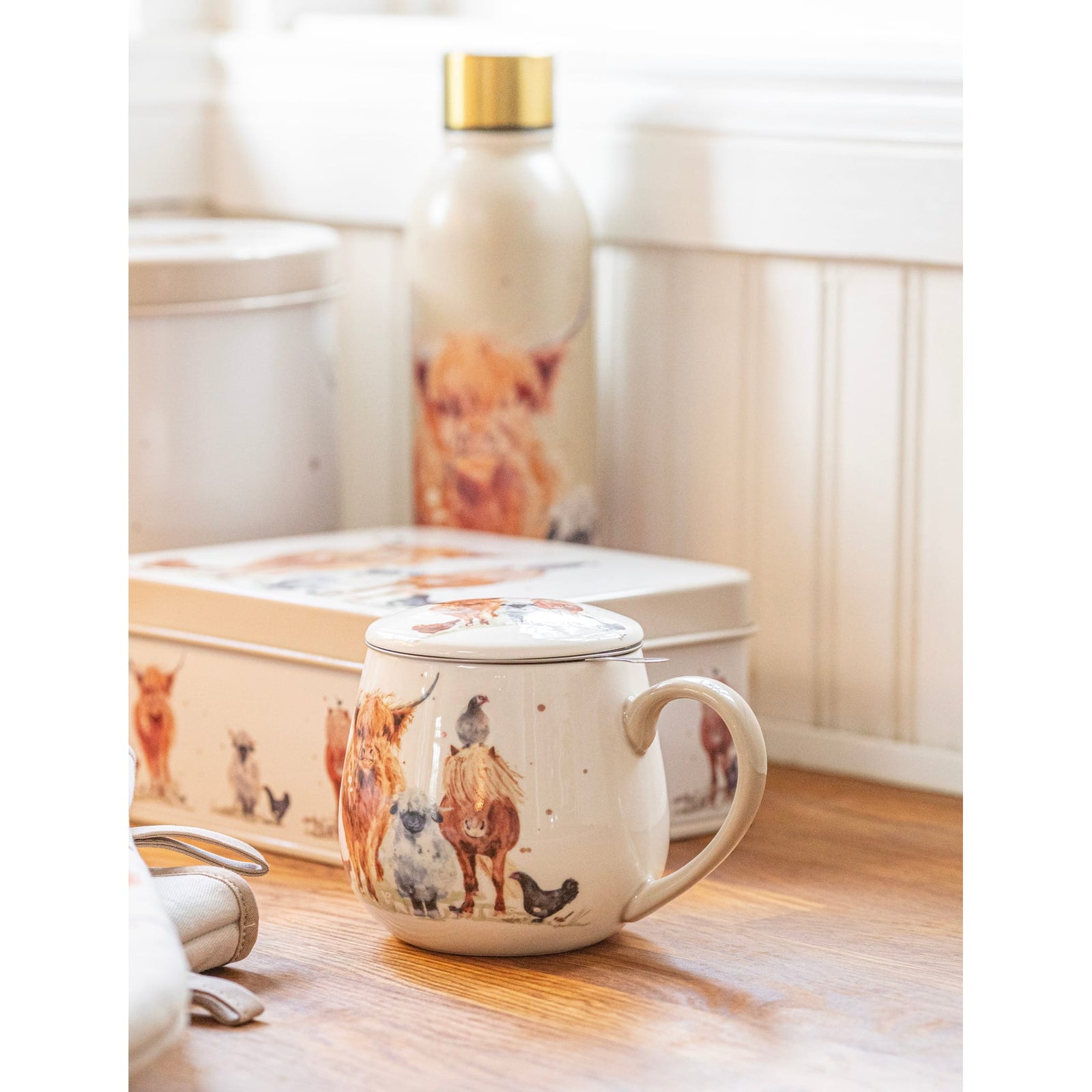 Ashdene Paddock Pals Biscuit Tin Ashdene