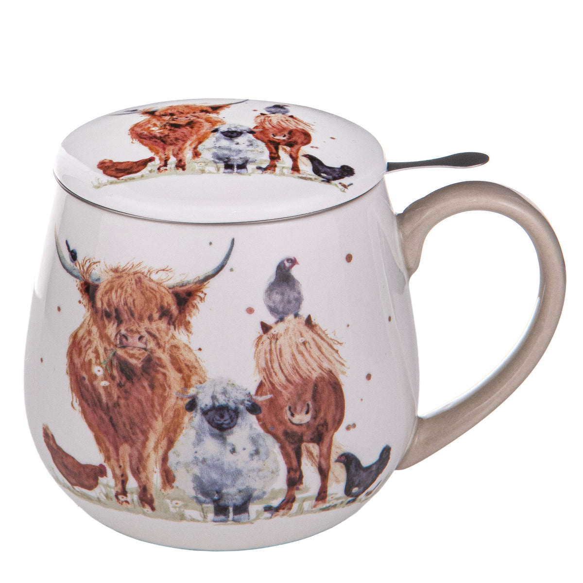 Ashdene Paddock Pals Mug 3 Piece Infuser Ashdene