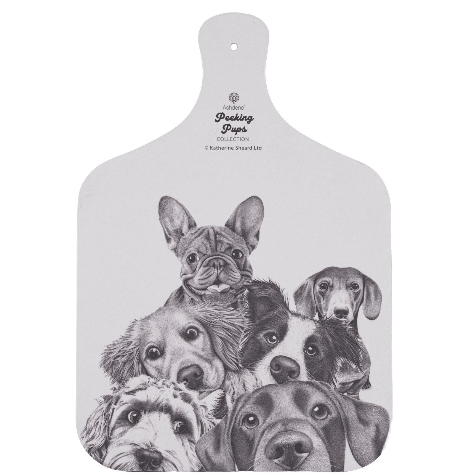 Ashdene Peeking Pups Serving Board Ashdene