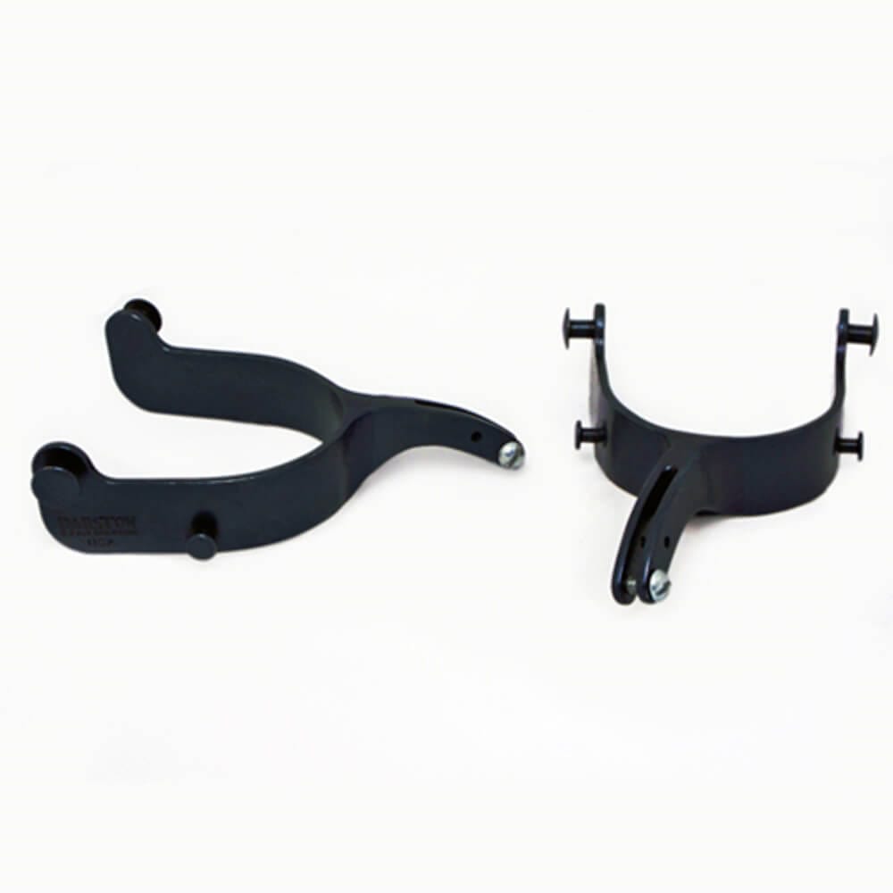 Barstow 26° Turned Down Twisted Spurs Barstow