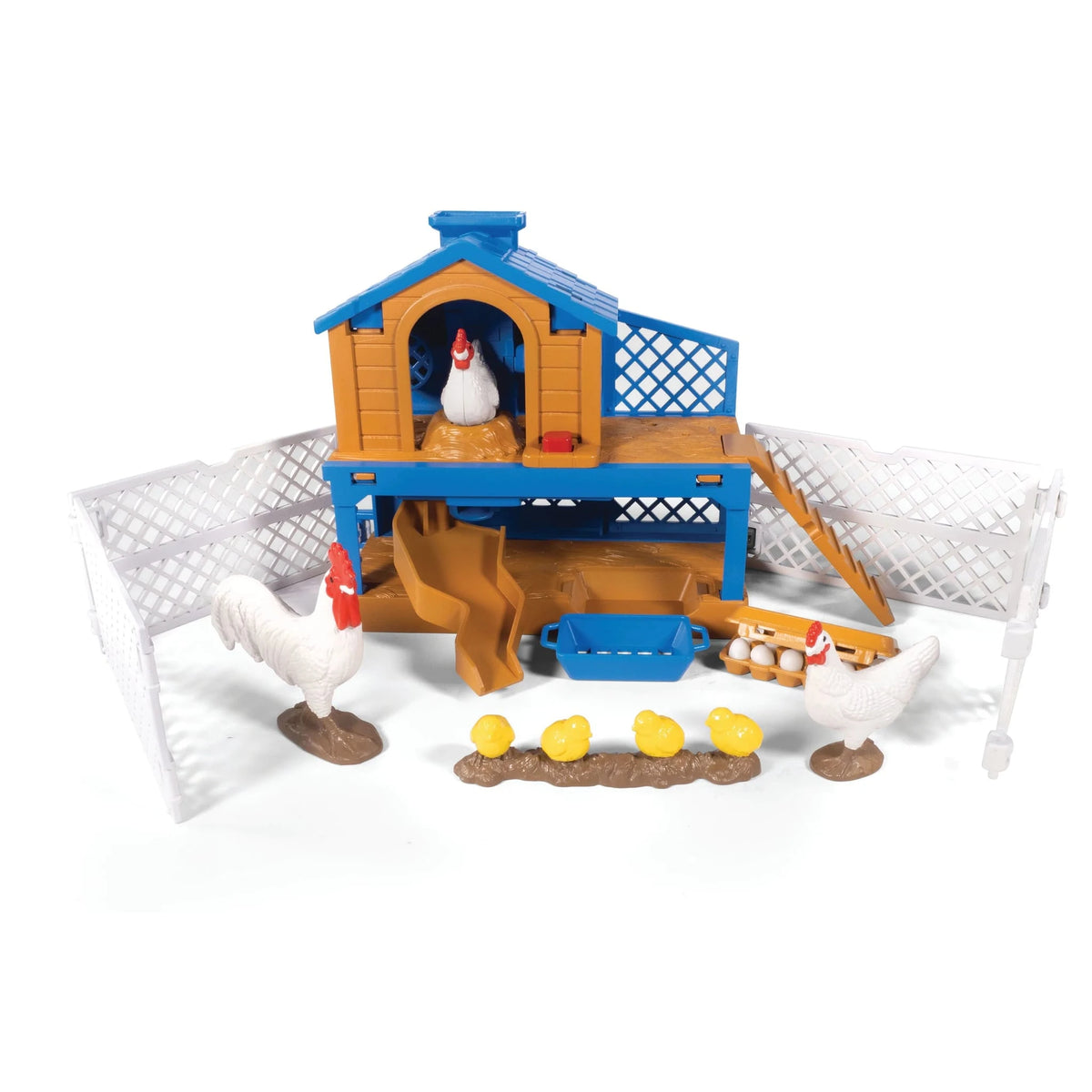Big Country Chicken Coop Play Set - 11 Pieces Big Country Toys
