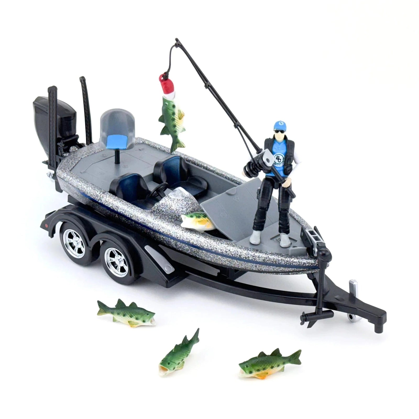 Big Country Toys Bass Fishing Set - 11pc Big Country Toys