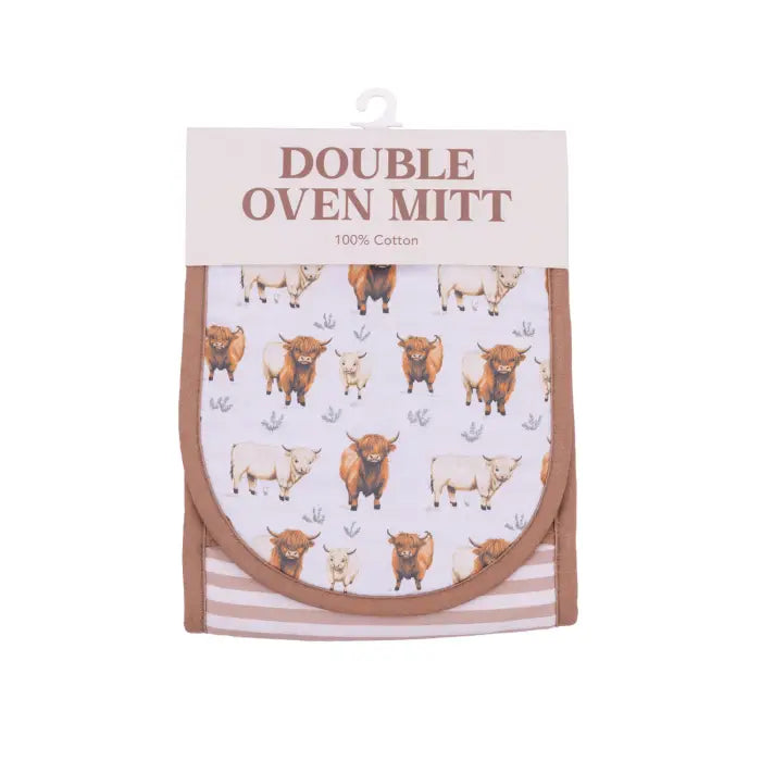 Splosh Cook's Companion Highland Cow Oven Mitt