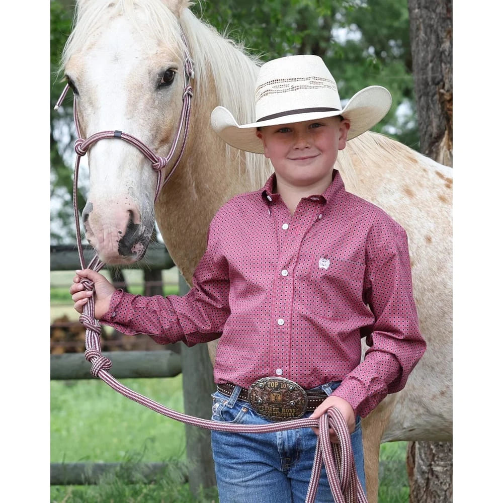 Cinch Boy's Button-Down Western Shirt Cinch