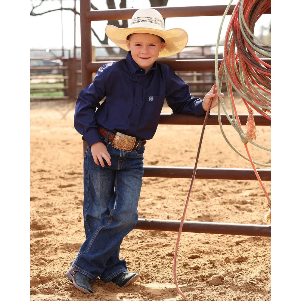 Cinch Boy's Button-Down Western Shirt Cinch