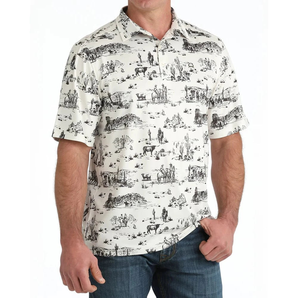 Cinch Men's Arenaflex Polo Shirt Cinch