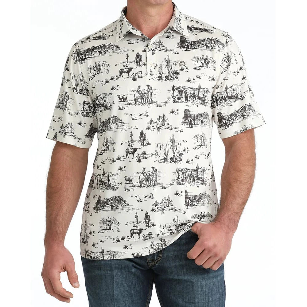 Cinch Men's Arenaflex Polo Shirt Cinch
