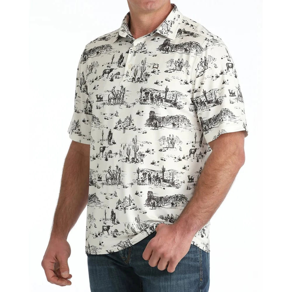 Cinch Men's Arenaflex Polo Shirt Cinch