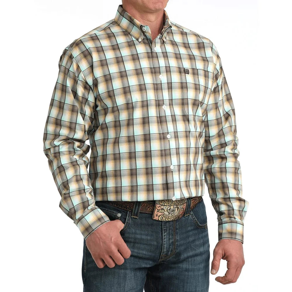 Cinch Men's Classic Fit Button-Down Western Shirt Cinch