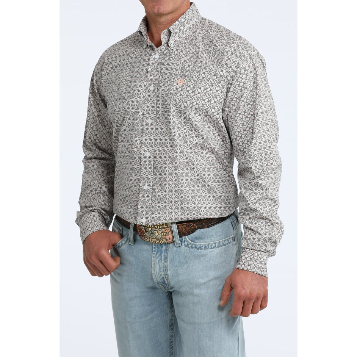 Cinch Men's Classic Fit Long Sleeve Western Shirt Cinch