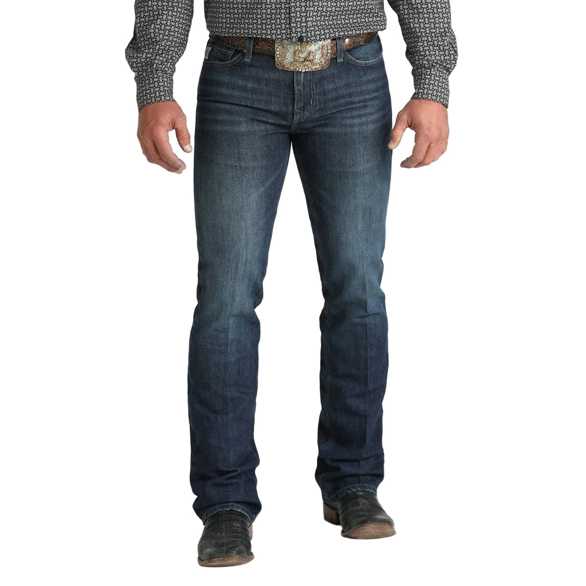 Cinch Men's Ian Dark Wash Slim Fit Jeans Cinch