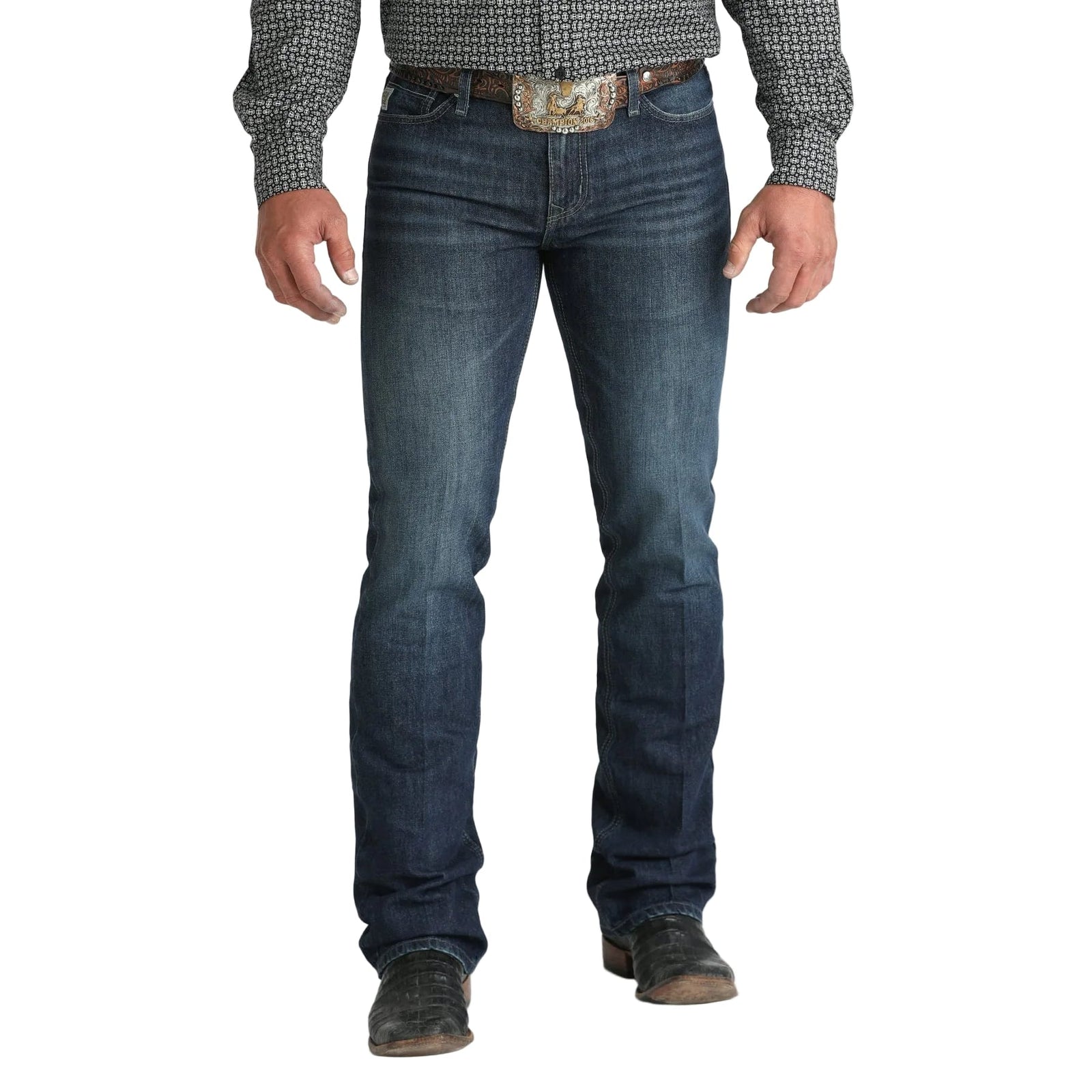 Cinch Men's Ian Dark Wash Slim Fit Jeans Cinch