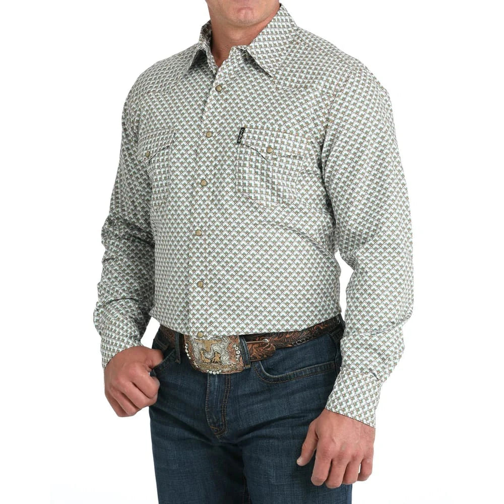 Cinch Men's Modern Fit Snap Front Western Shirt Cinch