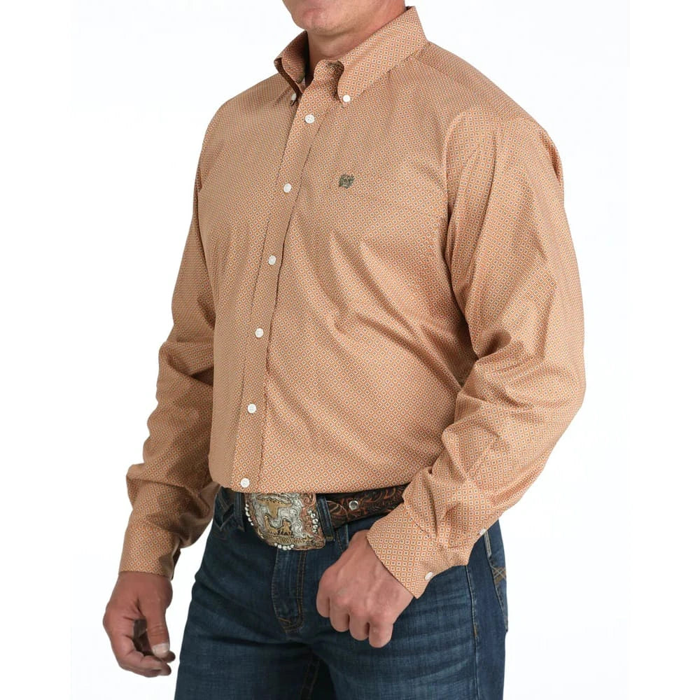 Cinch Men's Stretch Classic Fit Button-Down Western Shirt Cinch