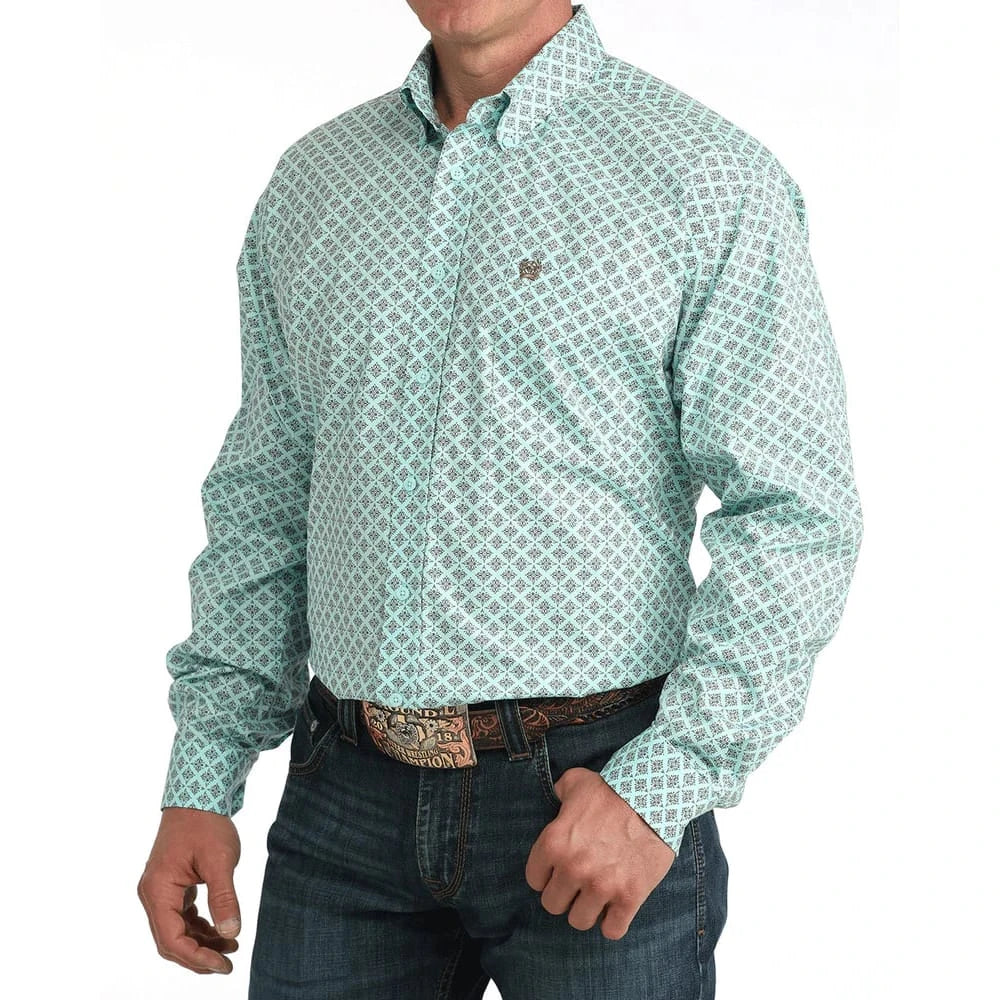 Cinch Men's Stretch Classic Fit Button-Down Western Shirt Cinch
