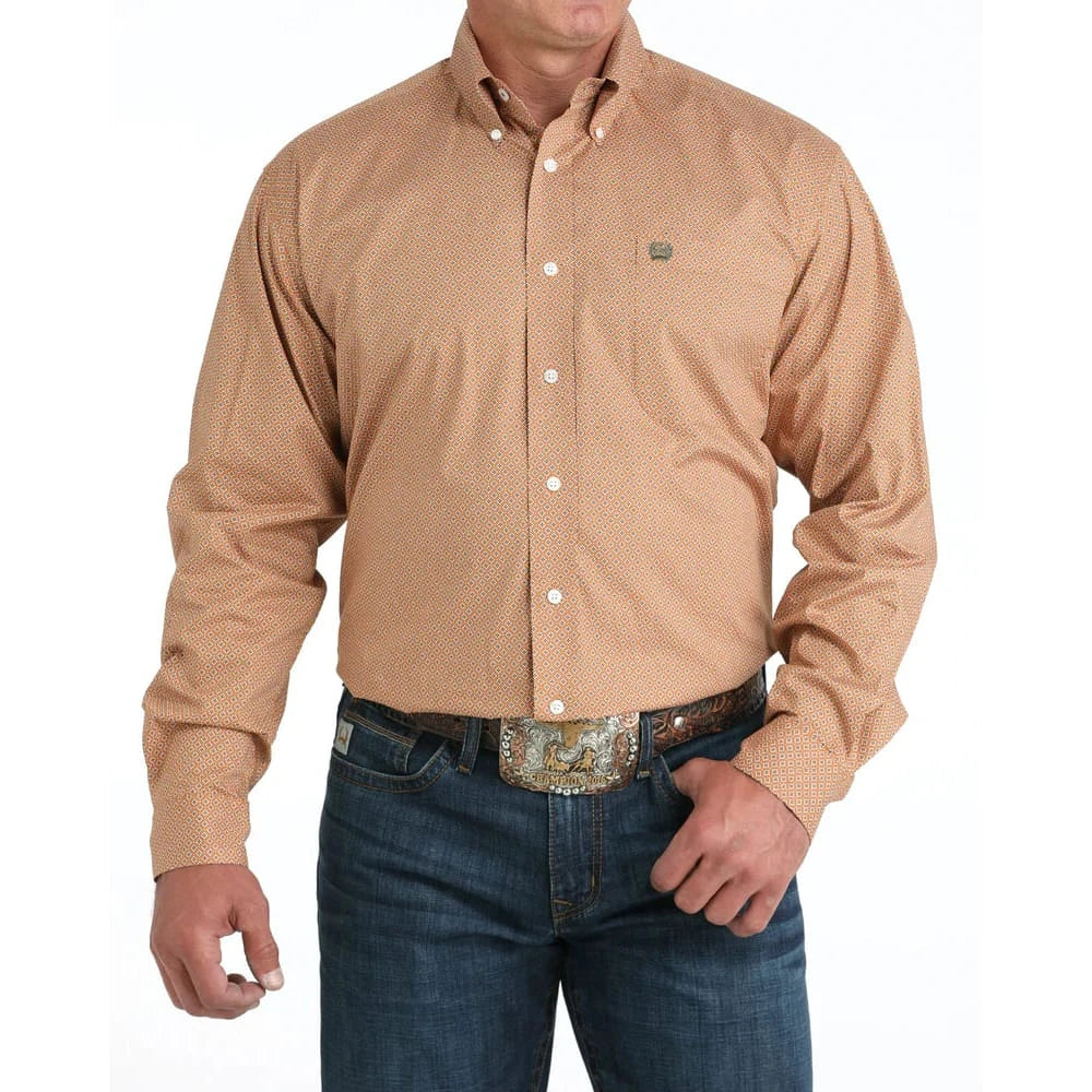 Cinch Men's Stretch Classic Fit Button-Down Western Shirt Cinch