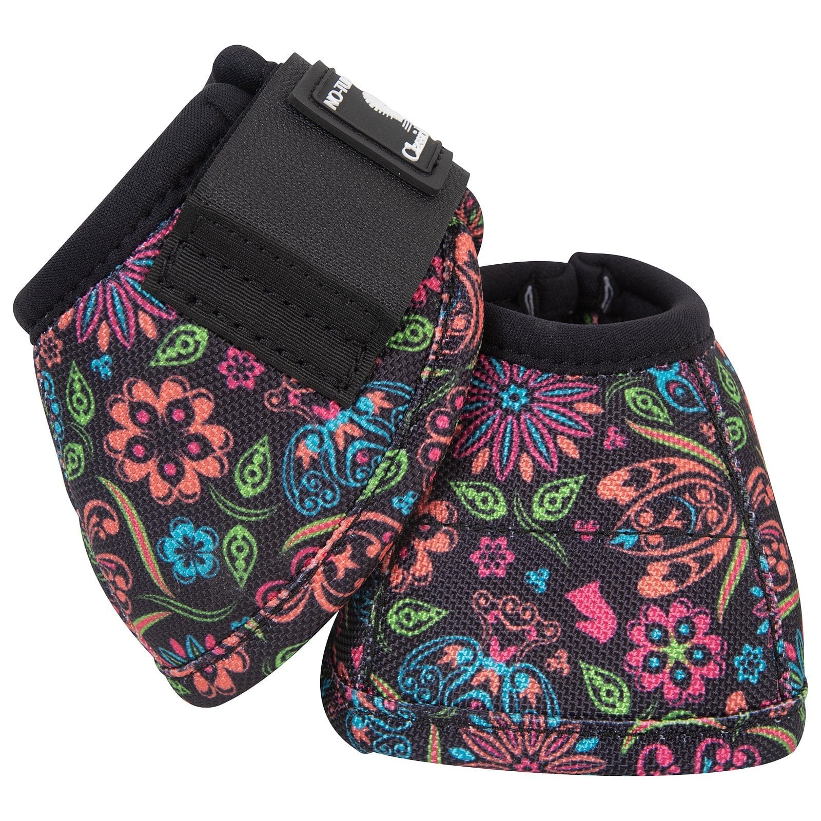 Classic Equine Dyno Turn Neon Flower Bell Boots Classic Equine