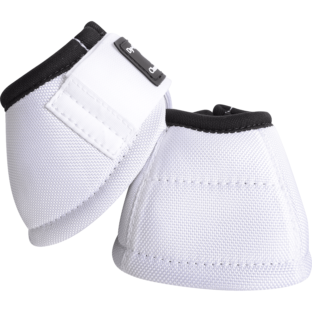 Classic Equine DyNo Turn White Bell Boots Classic Equine