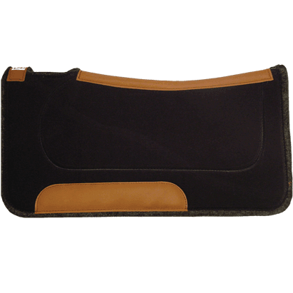 Diamond Wool 1/2" Contour Black Ranch Pad Diamond Wool