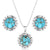 Montana Silversmiths Inner Love Turquoise Jewelry Set