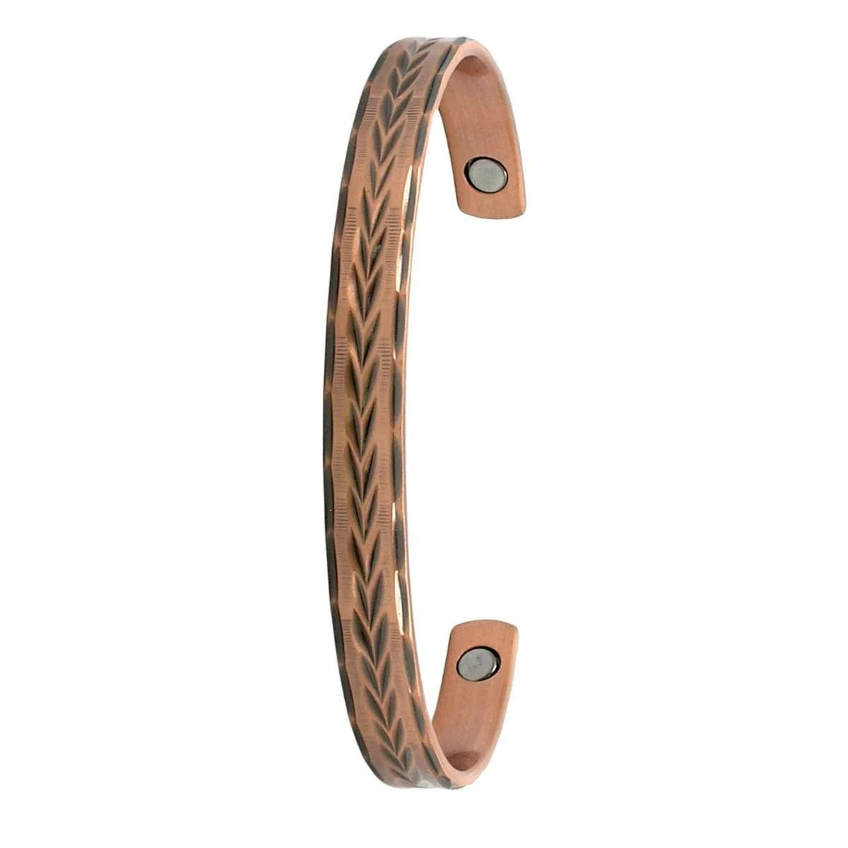 Feathered Arrow Copper Bangle Tulmur