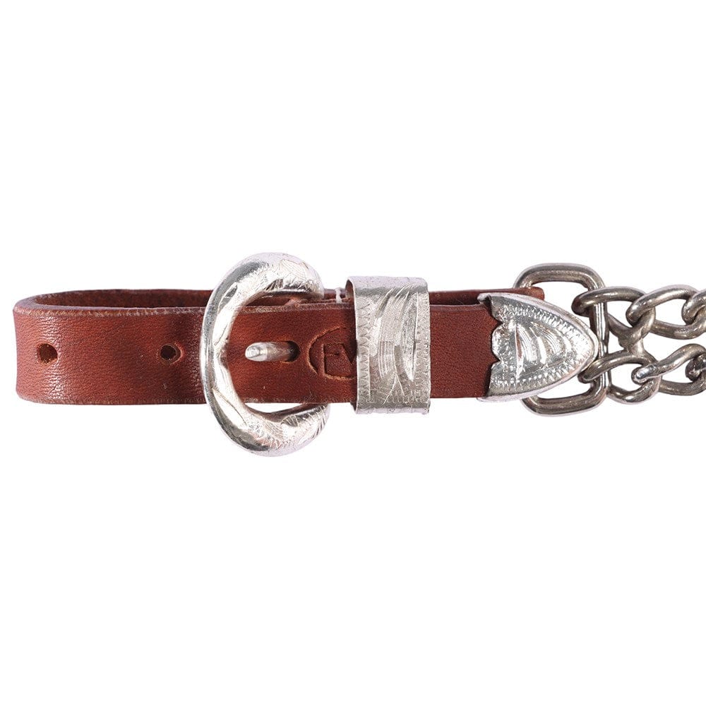 Fort Worth Double Curb Chain with Silver Harness Fort Worth