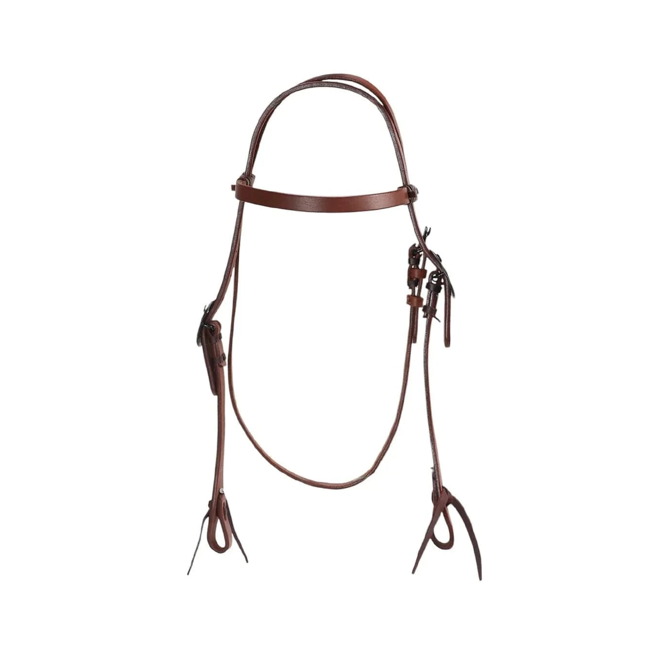 Fort Worth Oily Headstall w/Single Buckle - Harness Fort Worth