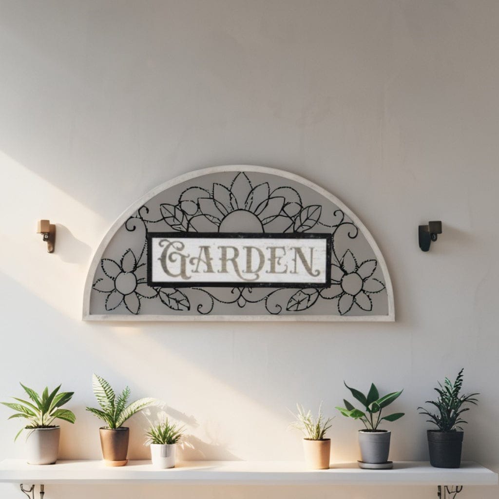 Garden 'Arch' Wall Art Want Giftware