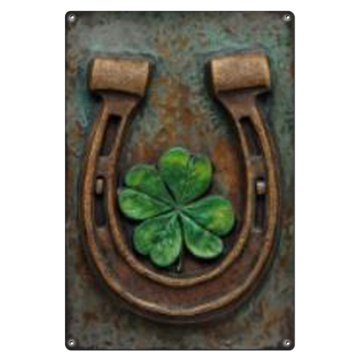 Good Luck Tin Sign Tulmur