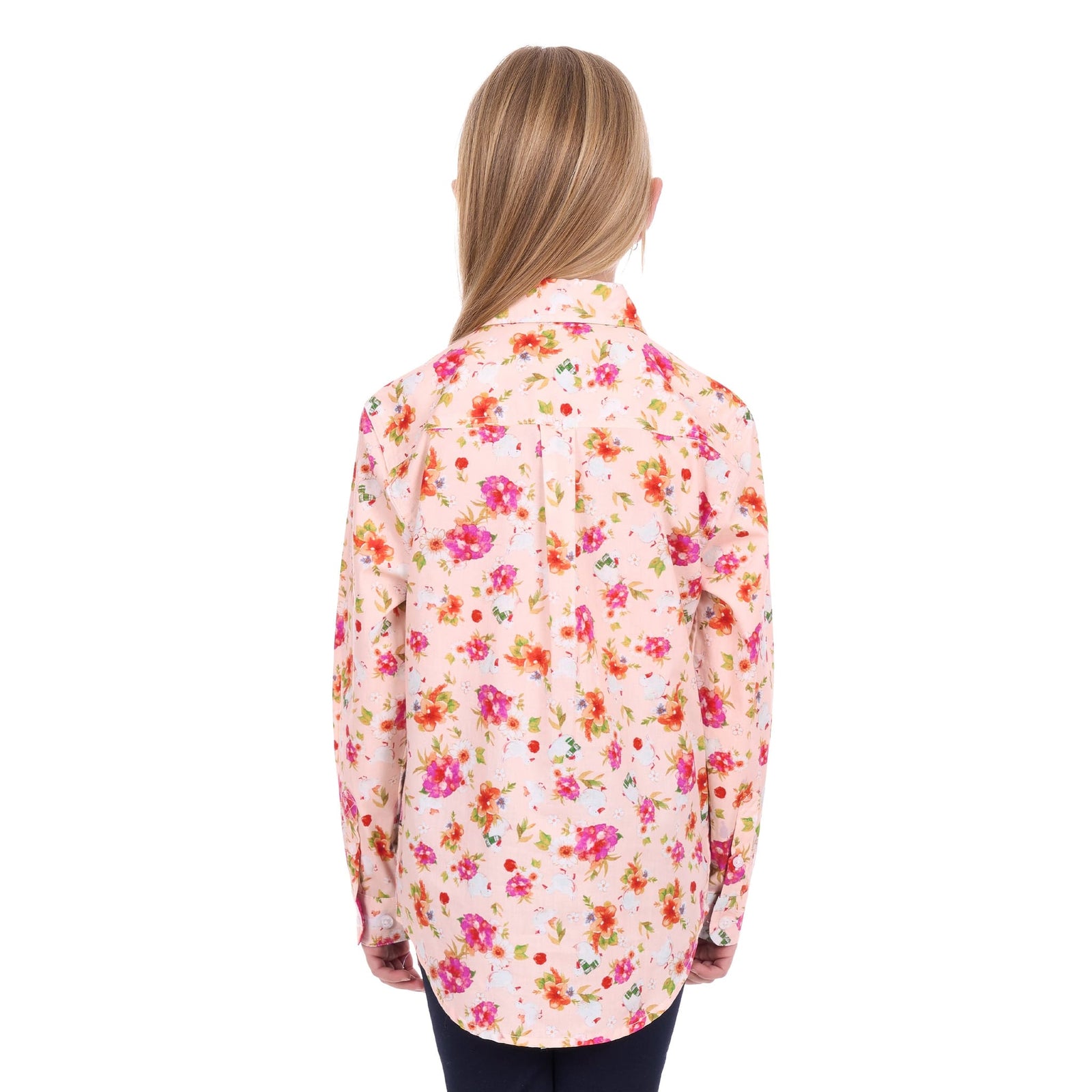 Hard Slog Kid's Lilly 1/2 Placket L/S Shirt Hard Slog