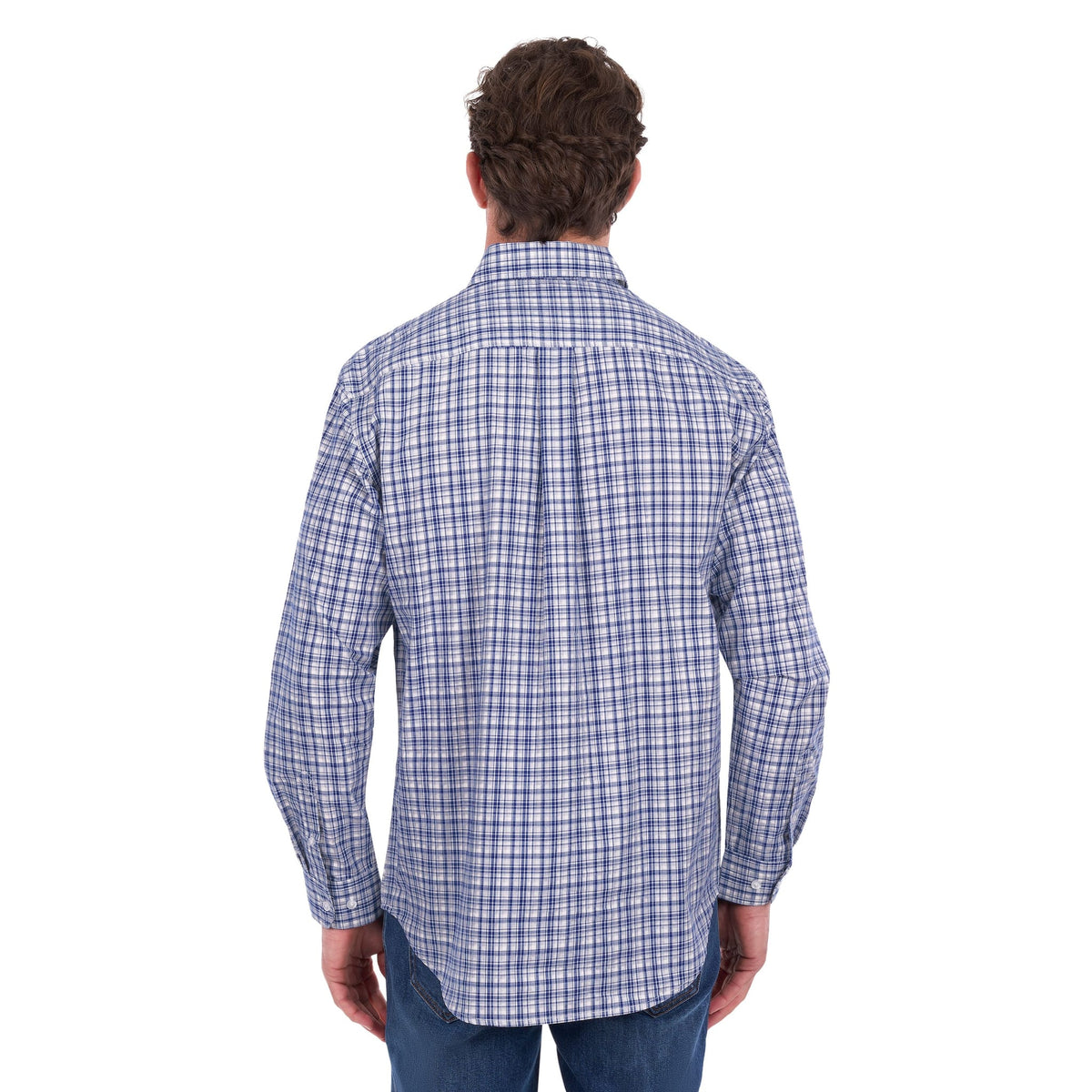Hard Slog Men's Brooks 1/2 Placket Work Shirt Hard Slog