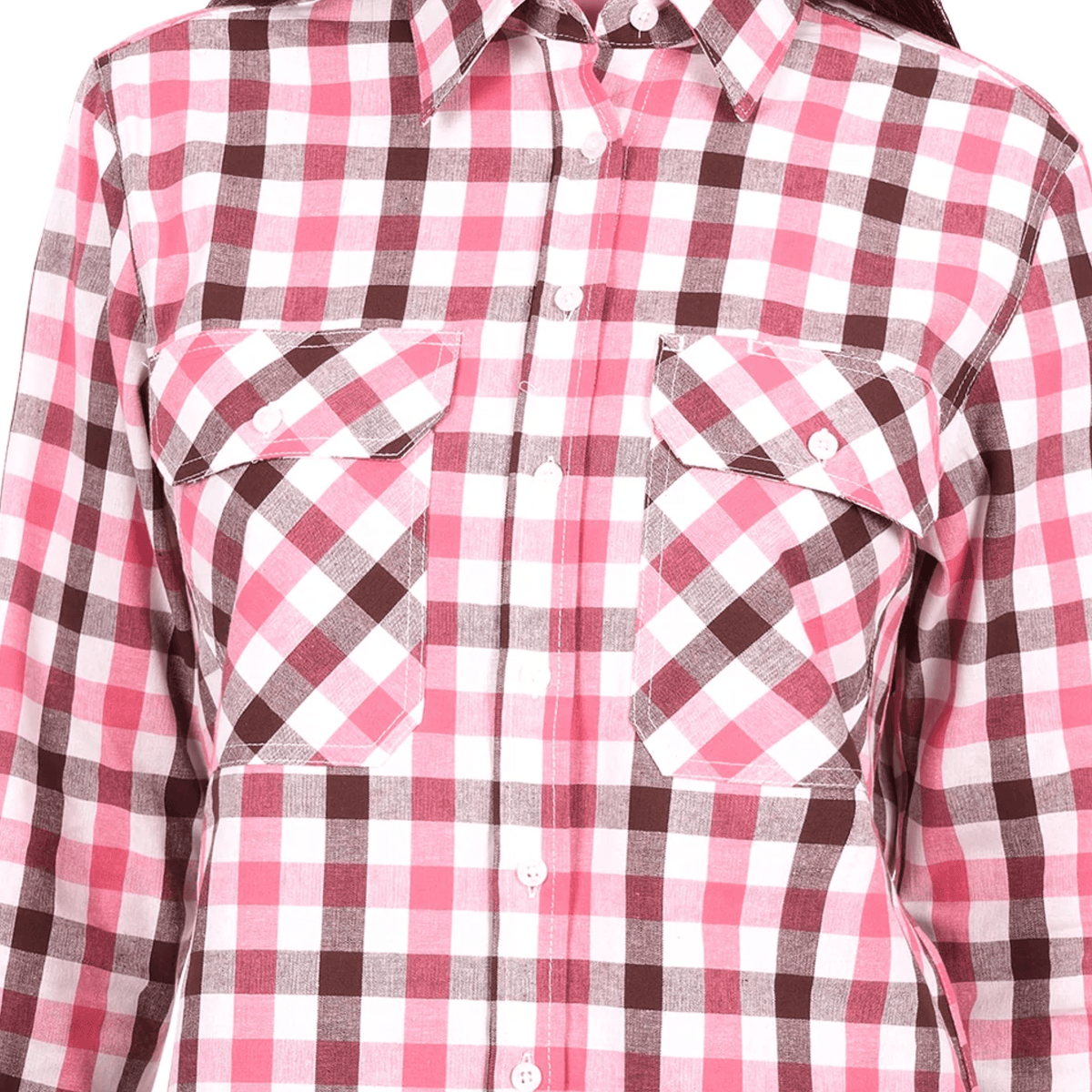 Hard Slog Women's Rachel Full Placket Long Sleeve Workshirt Hard Slog