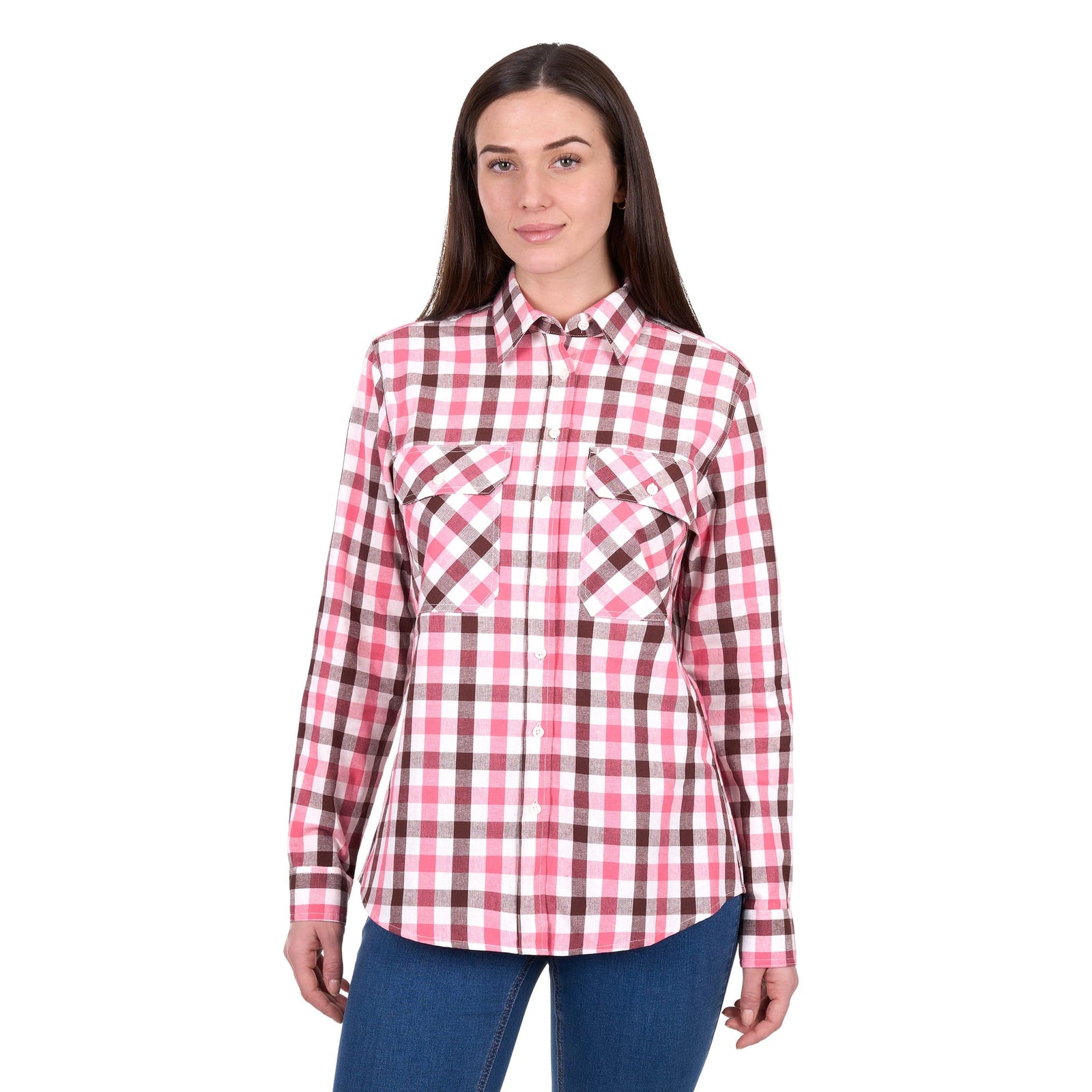 Hard Slog Women's Rachel Full Placket Long Sleeve Workshirt Hard Slog