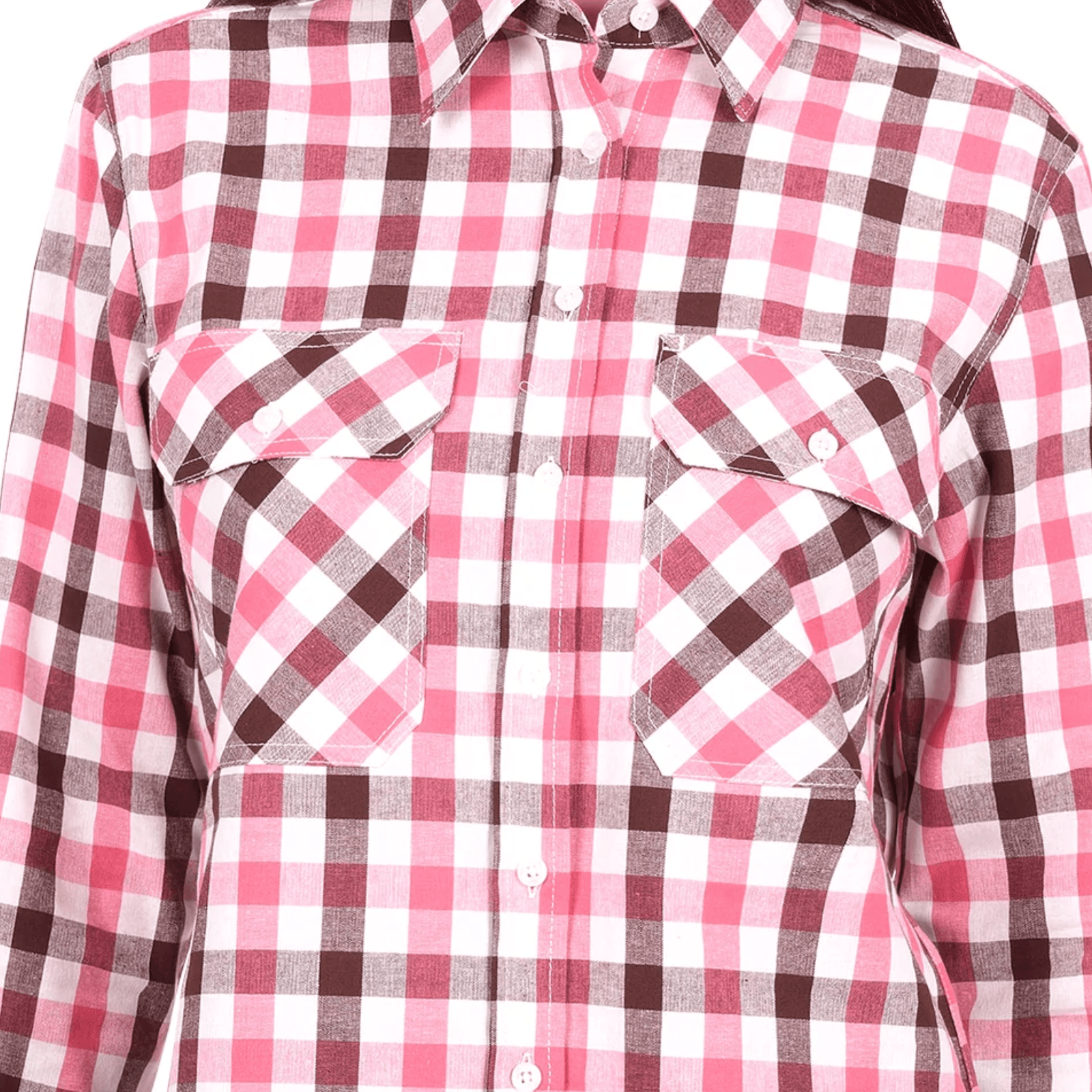 Hard Slog Women's Rachel Full Placket Long Sleeve Workshirt Hard Slog