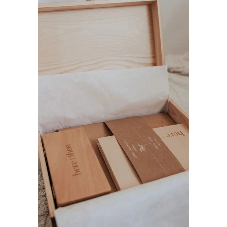 Here And Then Box - Natural Here and Then