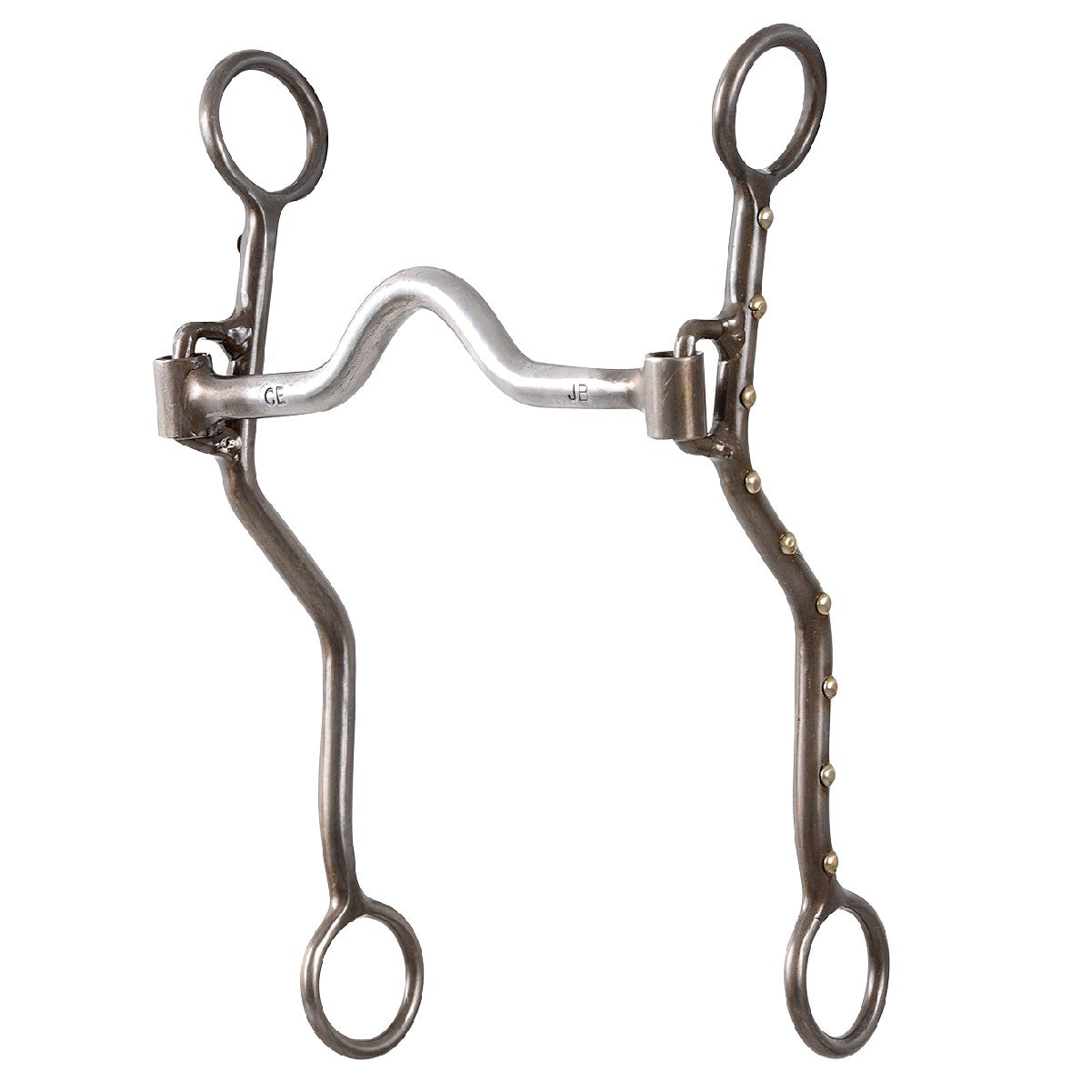 Classic Equine Joe Beaver Loose Cheek Shank Roping Bit with Low Port