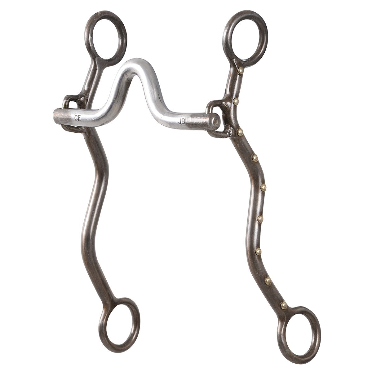 Classic Equine Joe Beaver Loose Cheek Shank Roping Bit with High Port