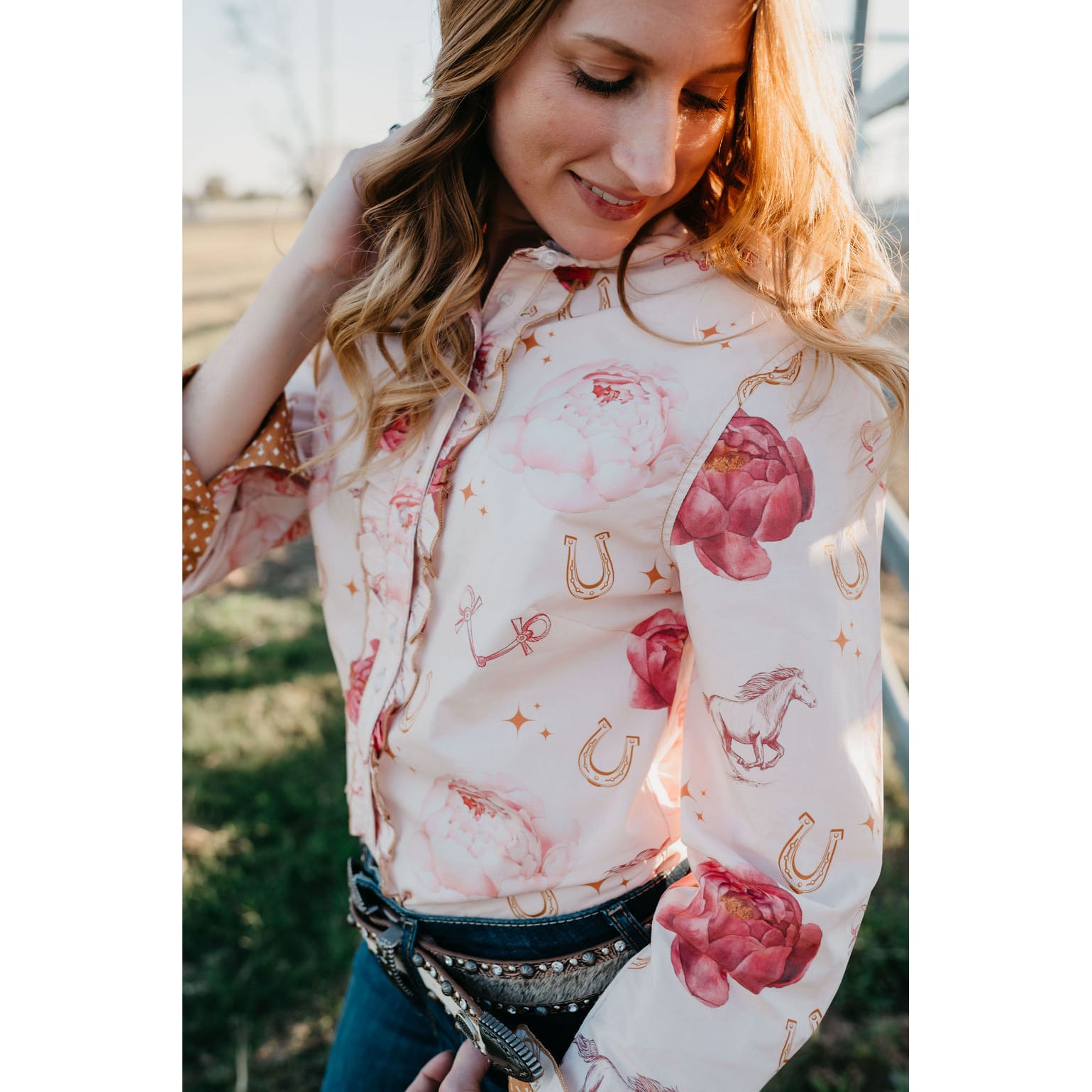 Kitty Fordè Lisa Printed Long Sleeve Shirt Kitty Fordè