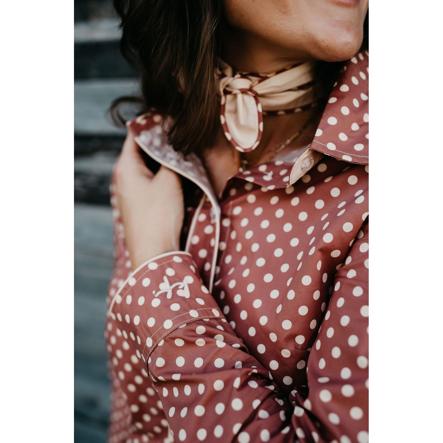 Kitty Fordè Petrina Printed Long Sleeve Shirt Kitty Fordè