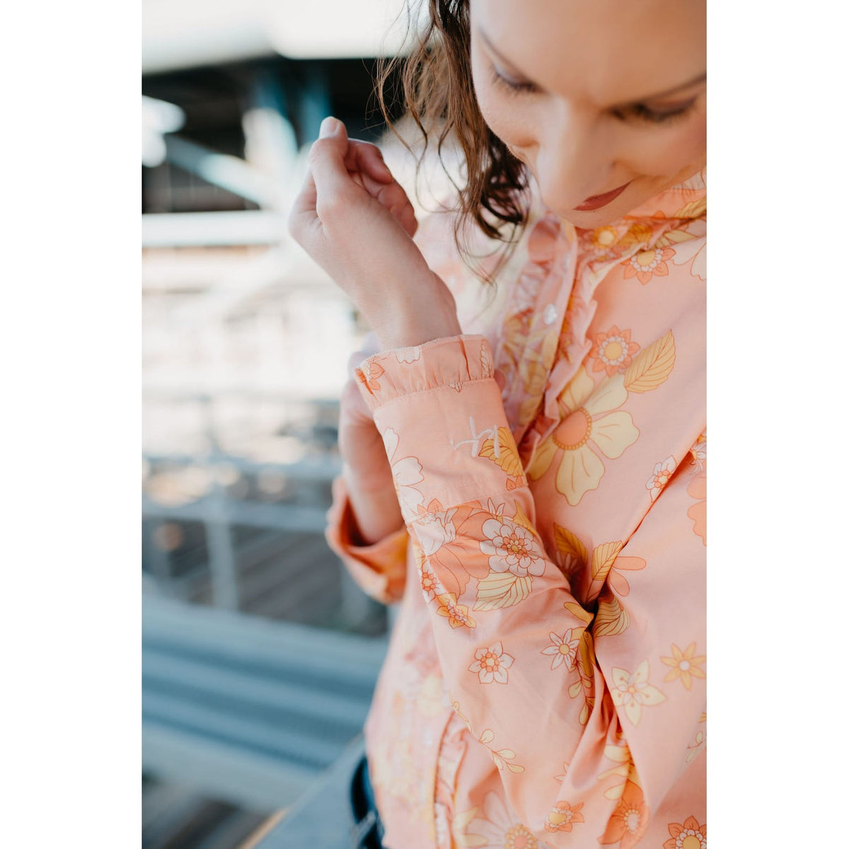 Kitty Fordè Stace Printed Long Sleeve Shirt