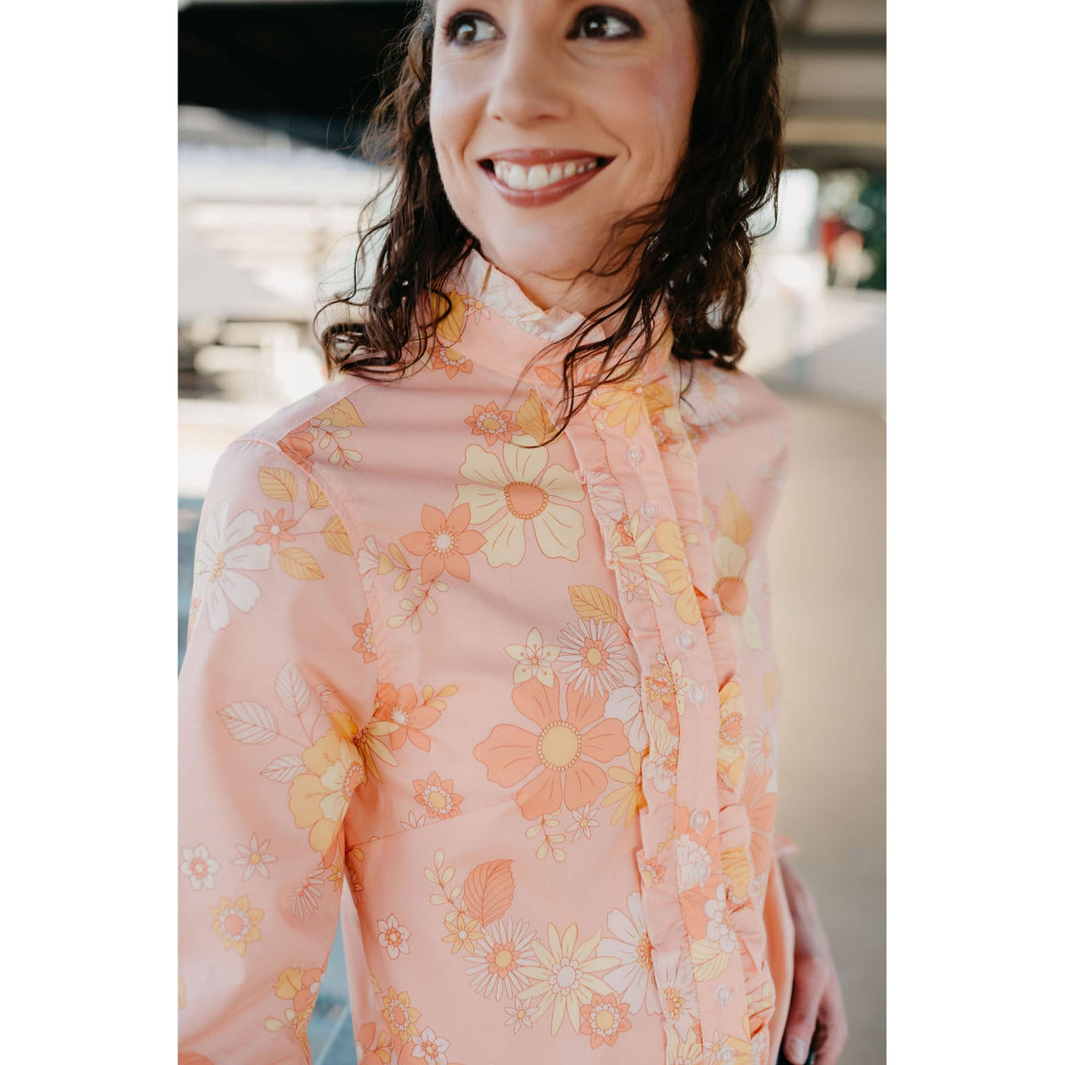Kitty Fordè Stace Printed Long Sleeve Shirt Kitty Fordè