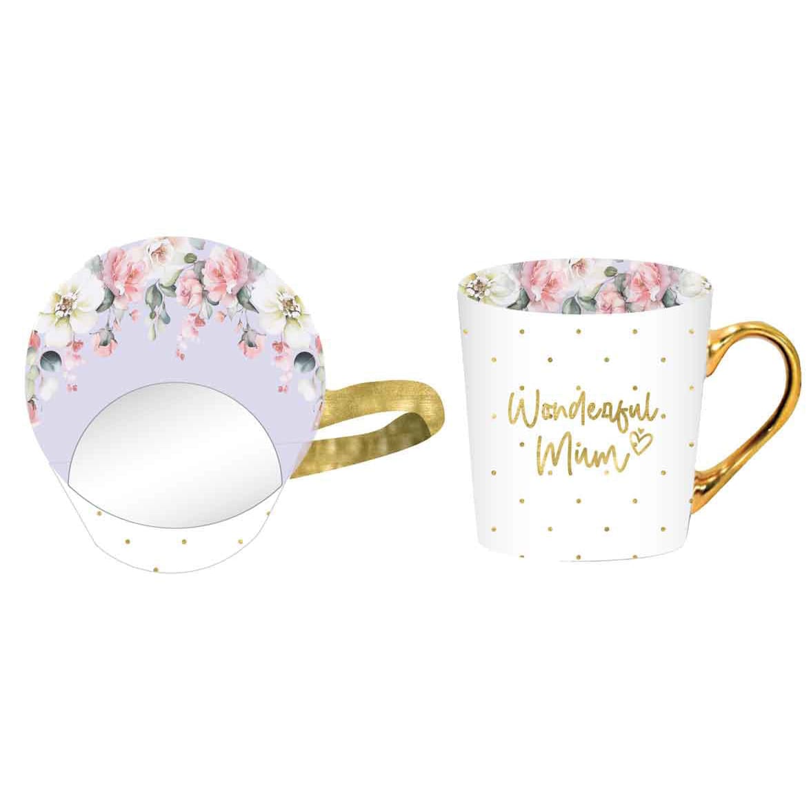 Landmark Gifts Beautiful Inside and Out Wonderful Mum Mug Landmark Gifts