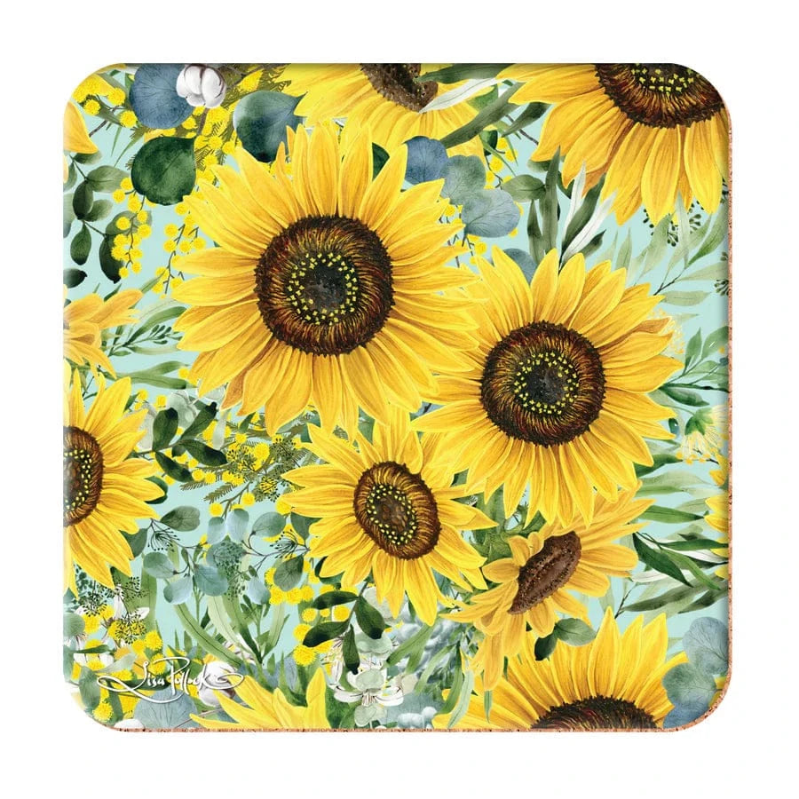 Lisa Pollock Bee Sunny Coaster Set Lisa Pollock
